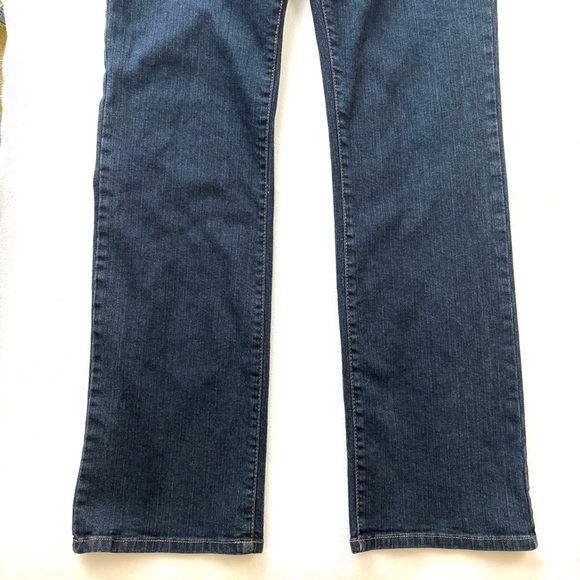 NYDJ Mariyln Dark Wash Lift Tuck Stretch Slimming Straight Jeans Size 10 - Picture 5 of 16